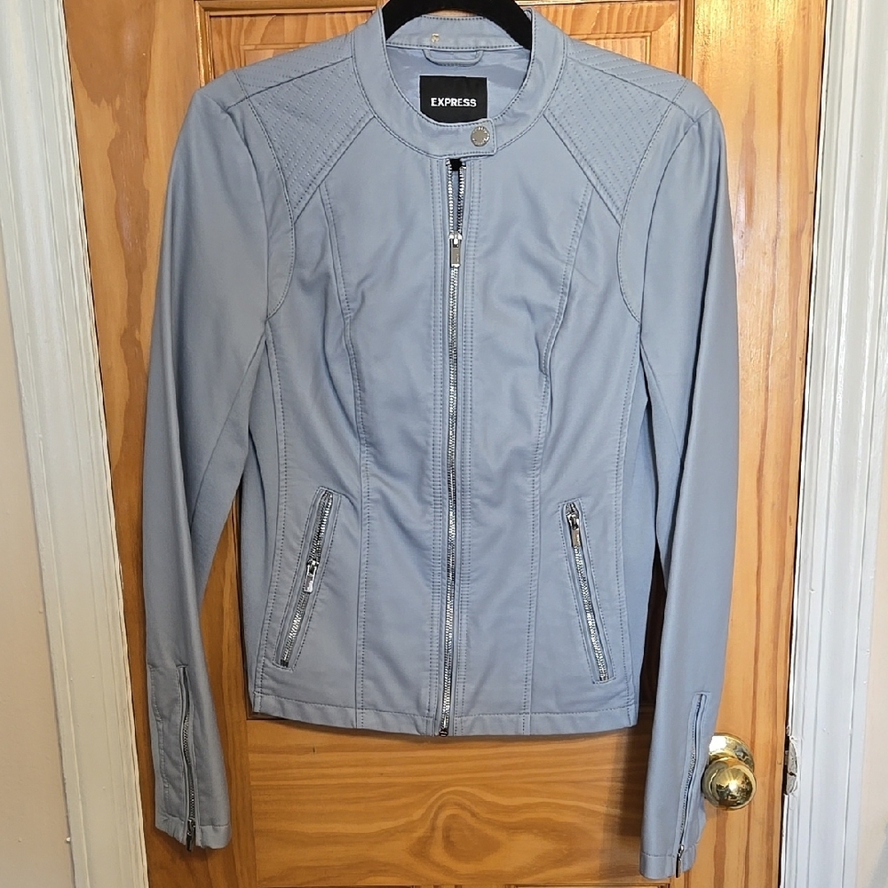 Express Women's Baby Blue Jacket
